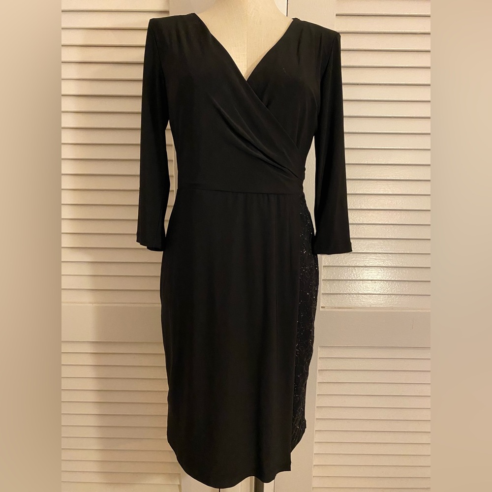 NWT- Black “Perceptions” Formal Dress- Size S